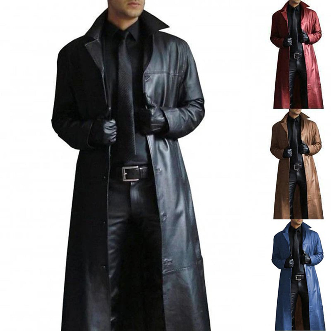 Shop Velvia | Premium Men’s Leather Coat Elegant & Timeless