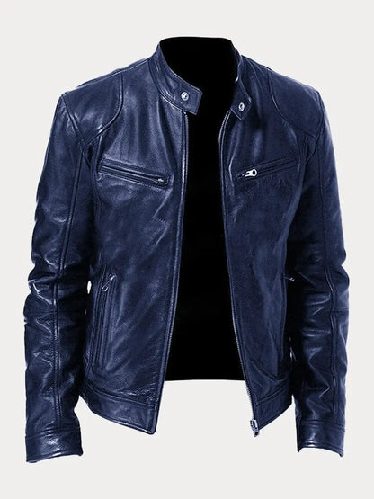 Shop Velvia | Casual Leather Jacket