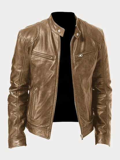 Shop Velvia | Casual Leather Jacket
