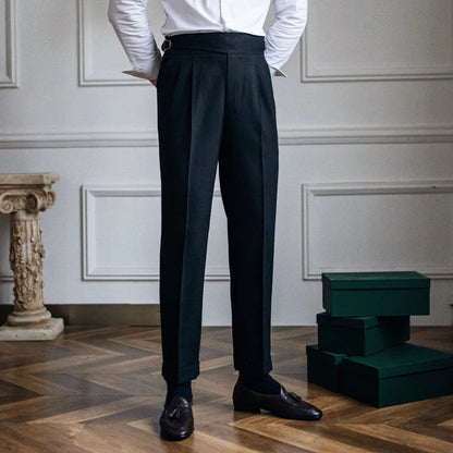 Suit trousers men Italian elegant
