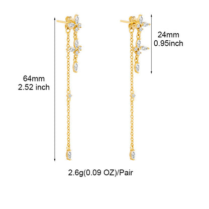 Timeless drop earrings