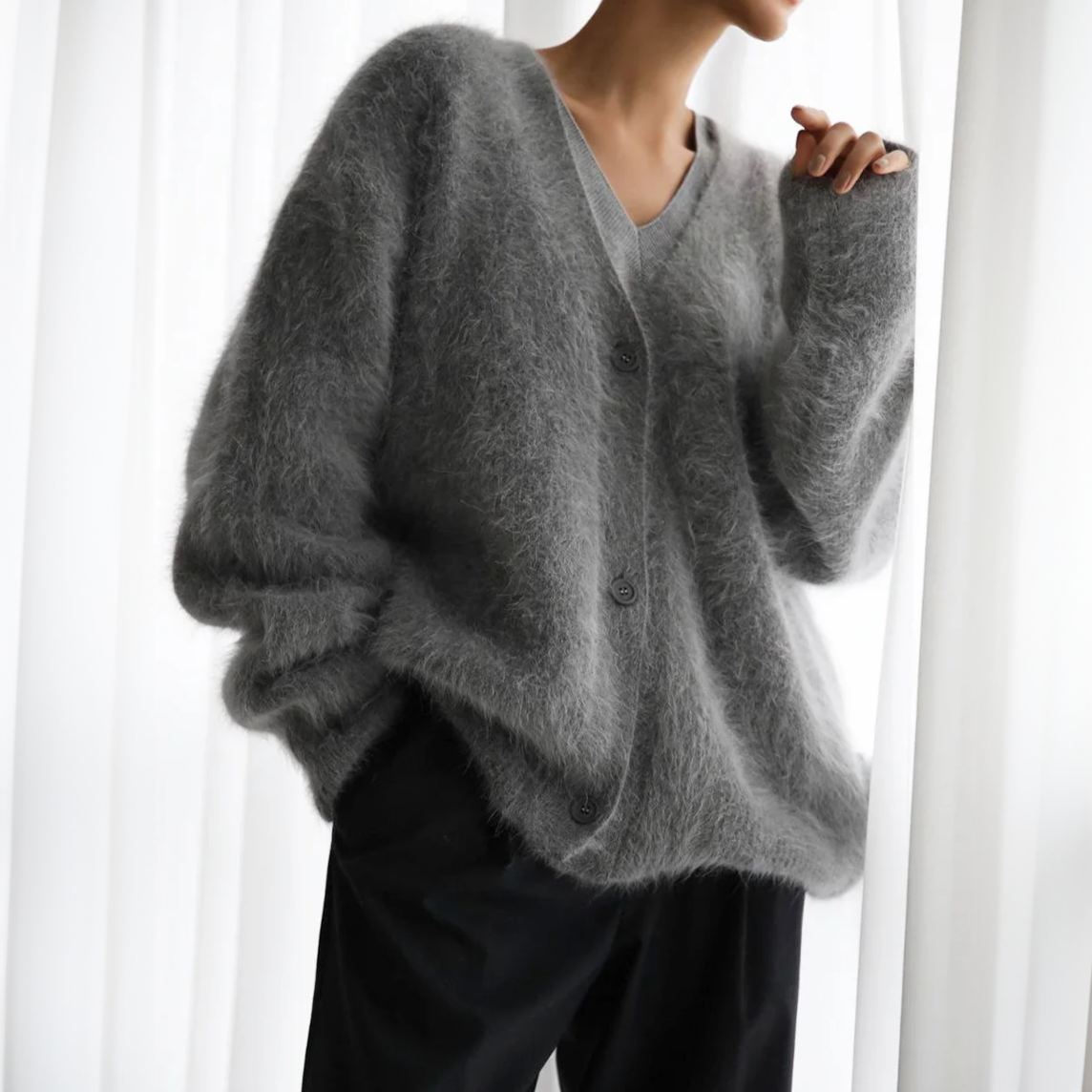 Shop Velvia | Cashmere Cardigan