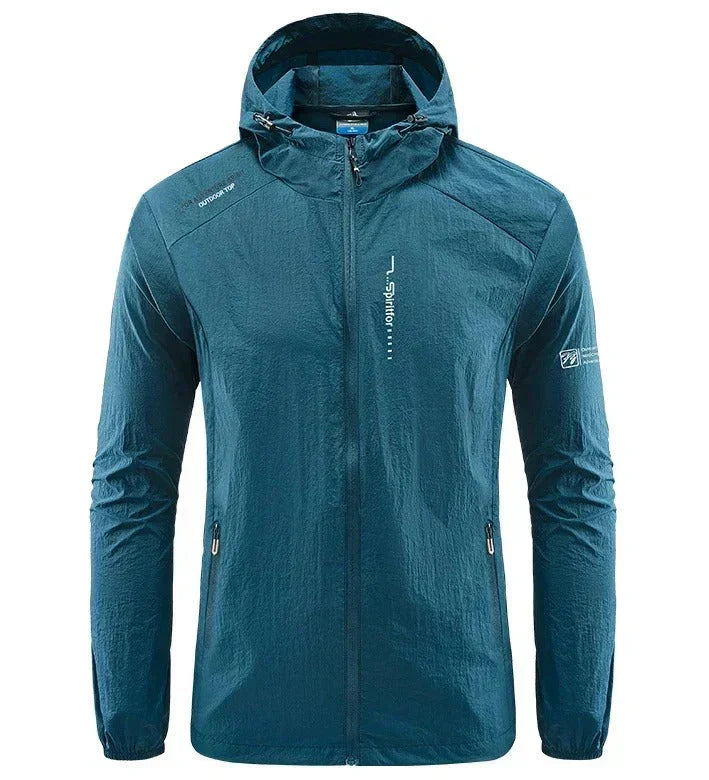 Shop Velvia | Ultralight Wind and Sunproof Hooded Summer Jacket Men