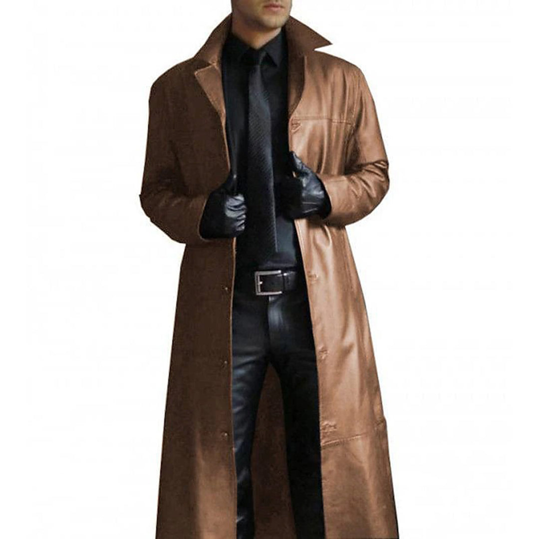 Shop Velvia | Premium Men’s Leather Coat Elegant & Timeless