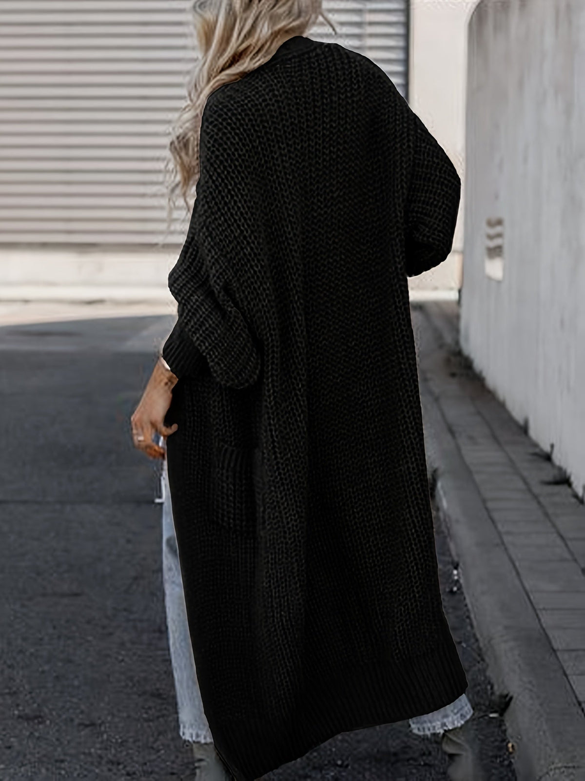 Shop Velvia | Wool knitted cardigan with pockets for women - Perfect for everyday use