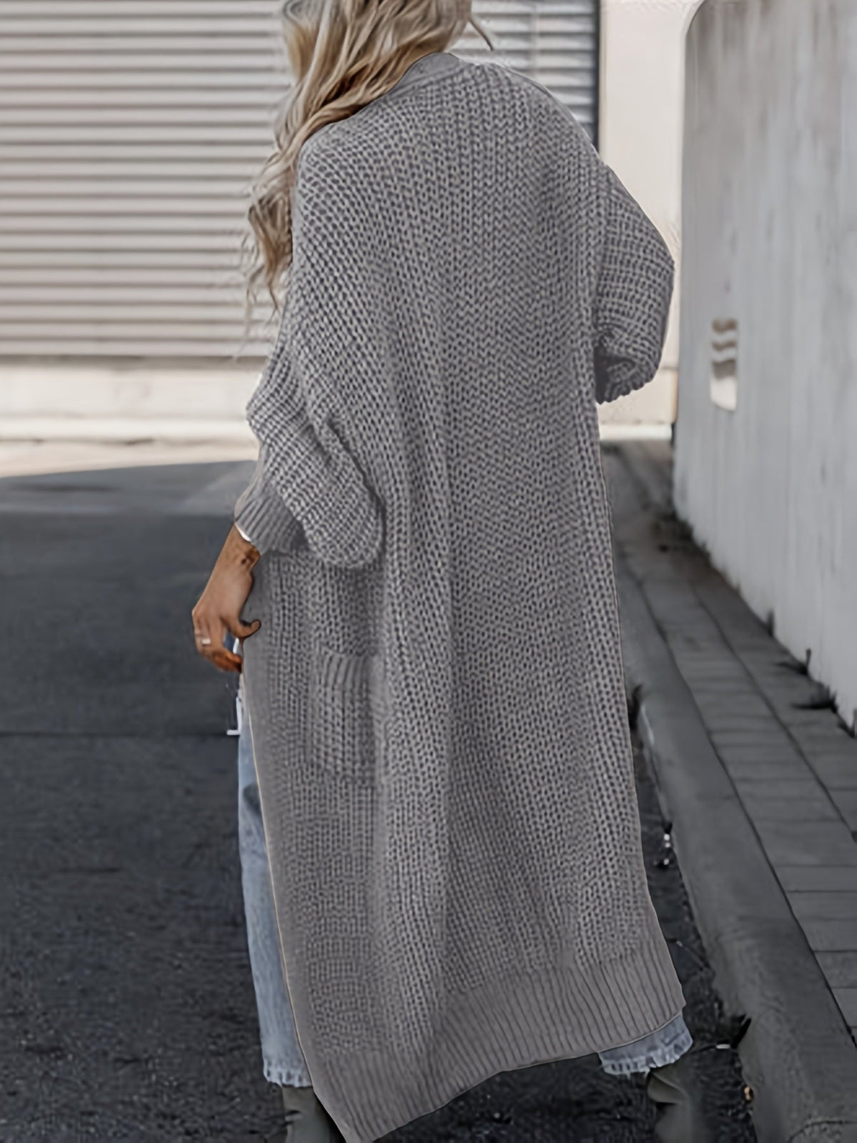 Shop Velvia | Wool knitted cardigan with pockets for women - Perfect for everyday use