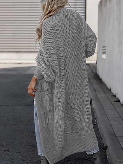 Shop Velvia | Wool knitted cardigan with pockets for women - Perfect for everyday use
