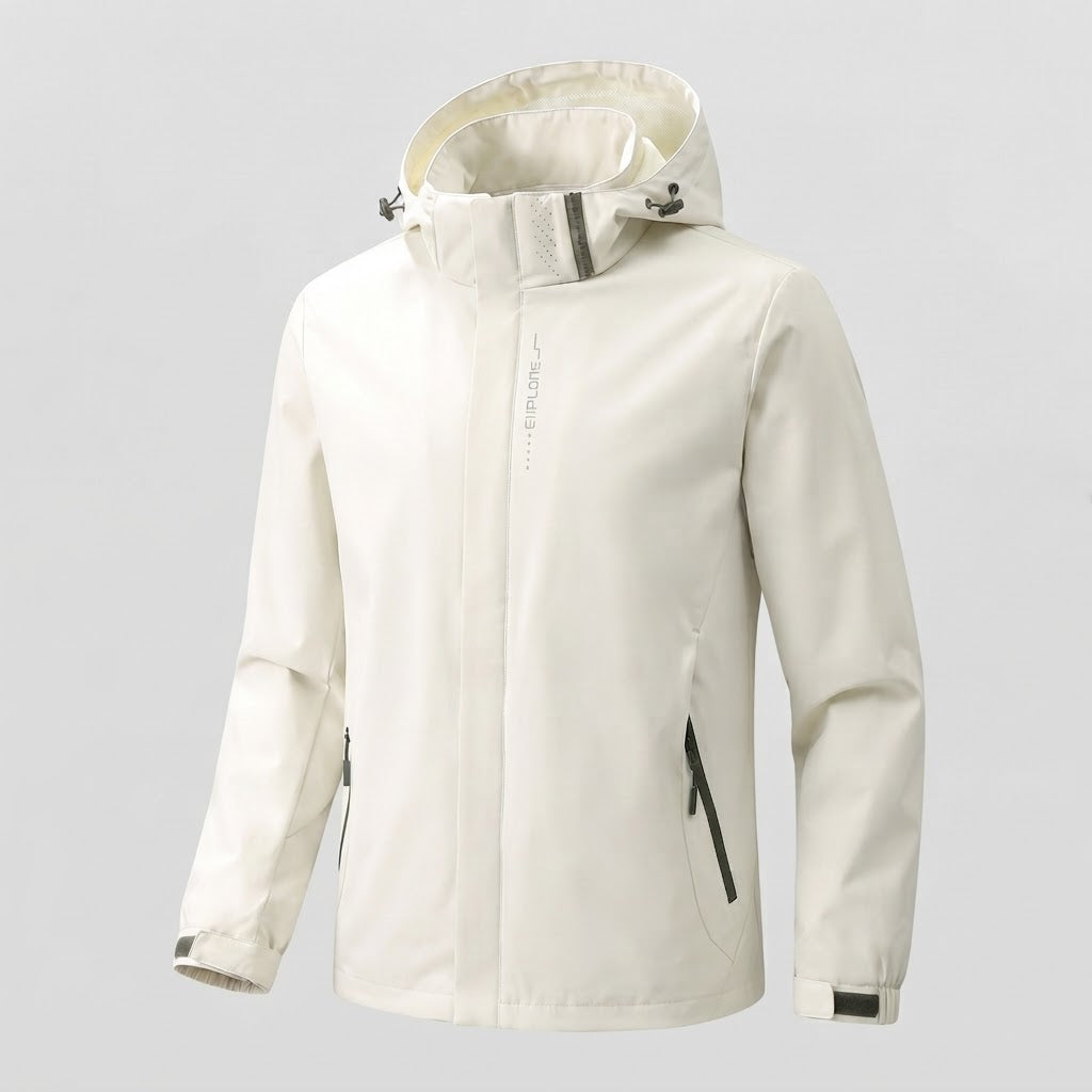Men's Wind and Water Resistant Sports Jacket Shop Velvia