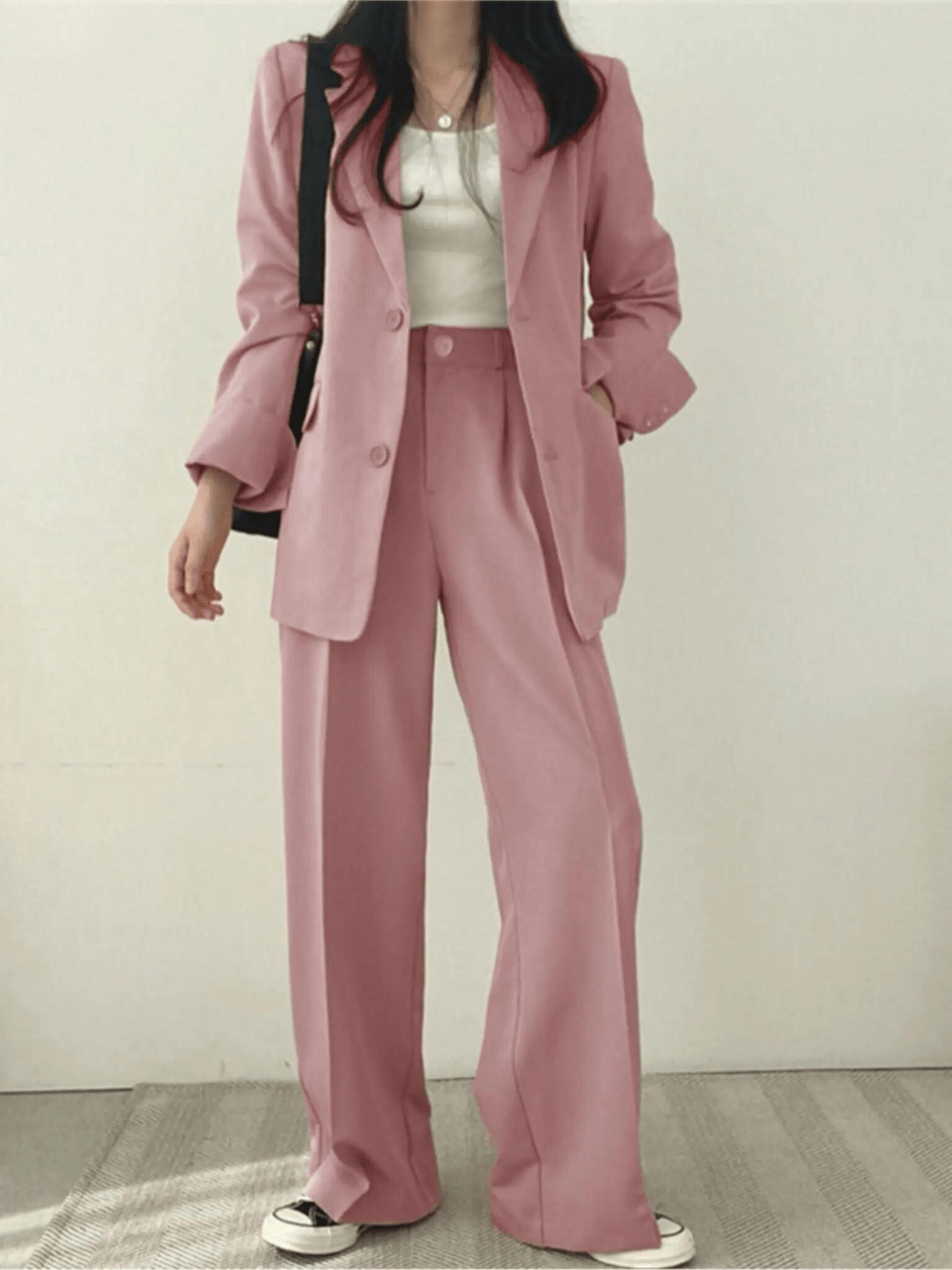 Shop Velvia | Two-Piece Women's Suit Trouser Suit Women Casual Suit