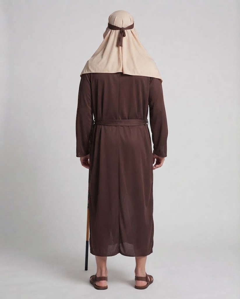 Men's traditional biblical garment with detailed Shop Velvia cloak Shop Velvia