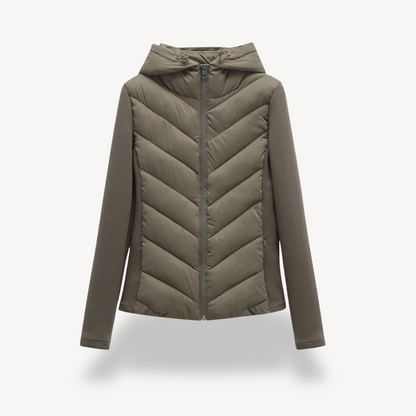 Shop Velvia | Women's Chevron Quilted Jacket