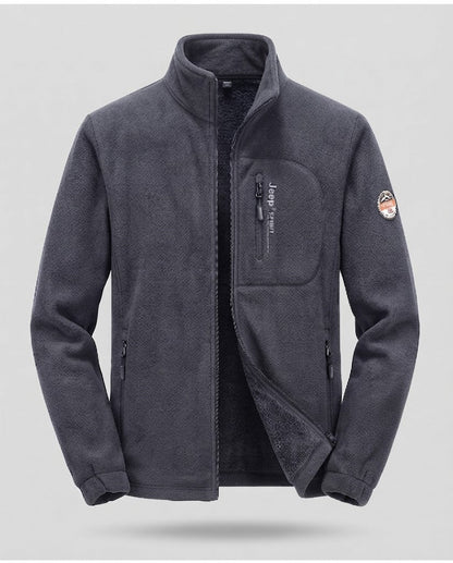 Men's fleece jacket with high collar Shop Velvia