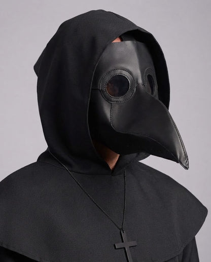 Women's monk costume with hood and ruffle elements Shop Velvia