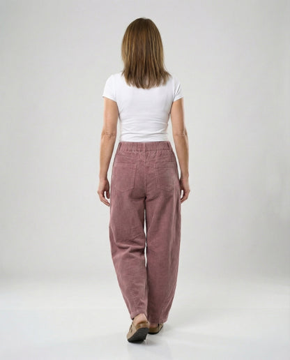 Women's Cord Trousers Women's Wide High Waist
