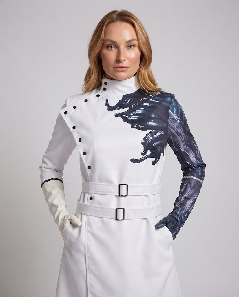 Women’s costume jacket with unique design and matching accessories Shop Velvia