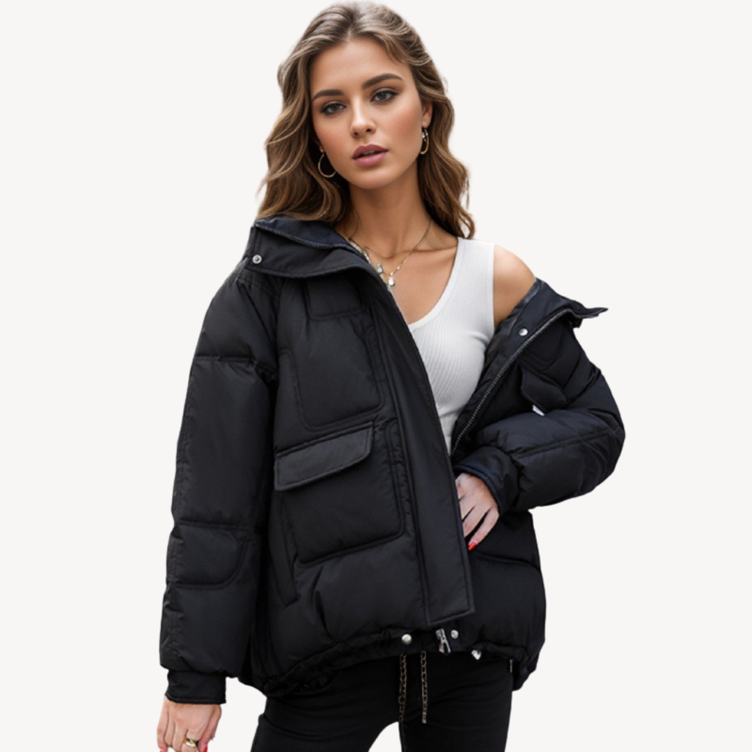 Shop Velvia | Puffer jacket women winter jacket