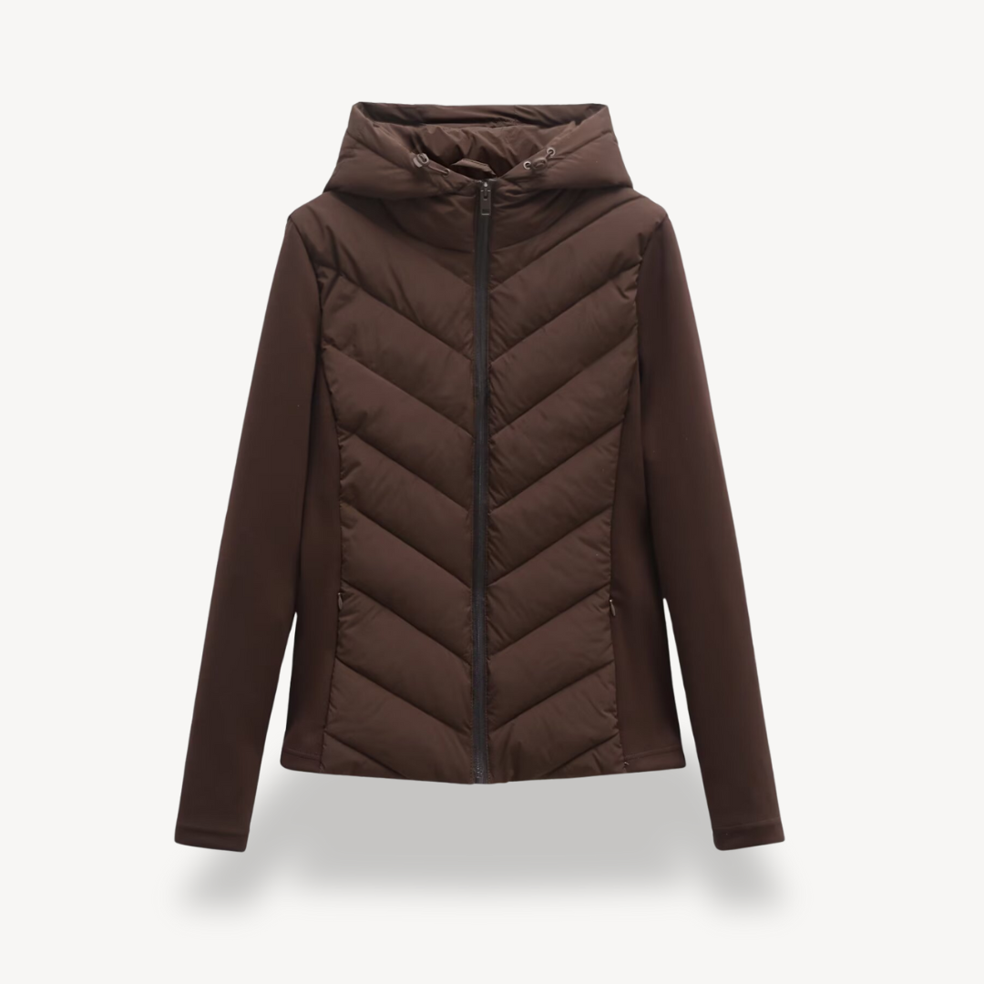Shop Velvia | Women's Chevron Quilted Jacket