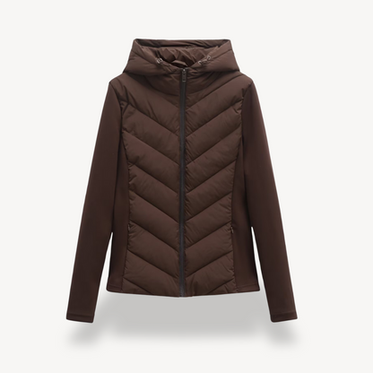Shop Velvia | Women's Chevron Quilted Jacket