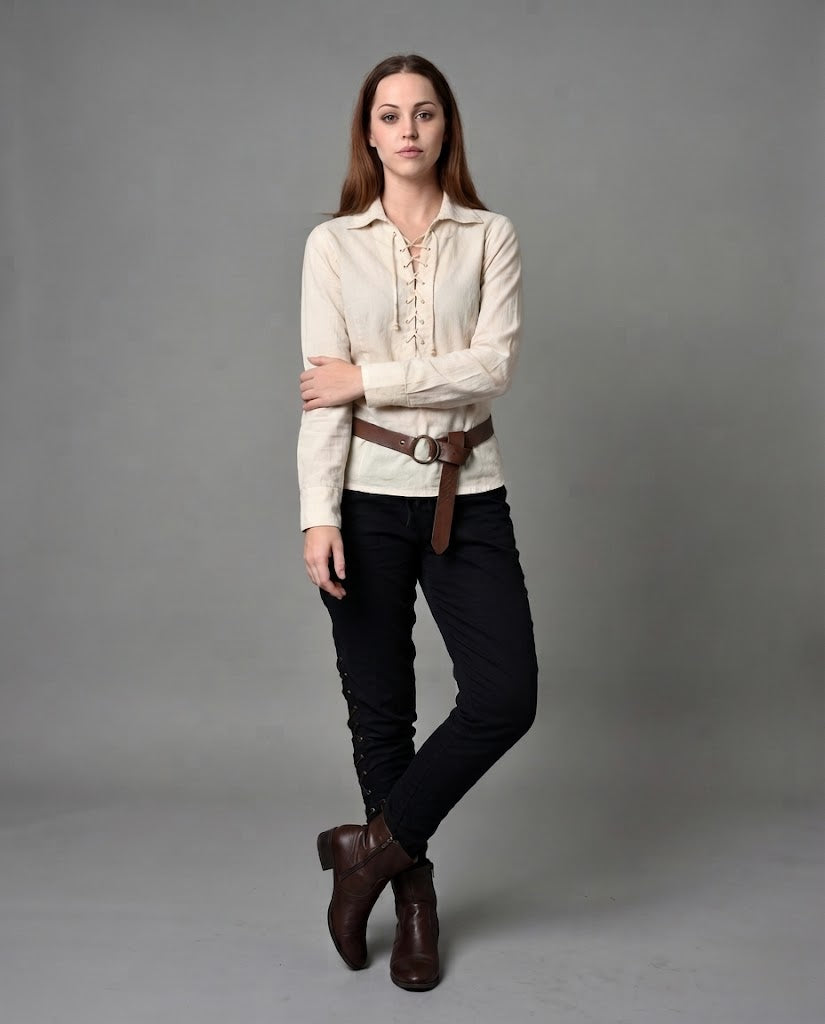 Women's casual long sleeve with drawstring Shop Velvia