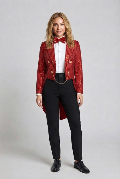 Women festive glitter blazer Shop Velvia