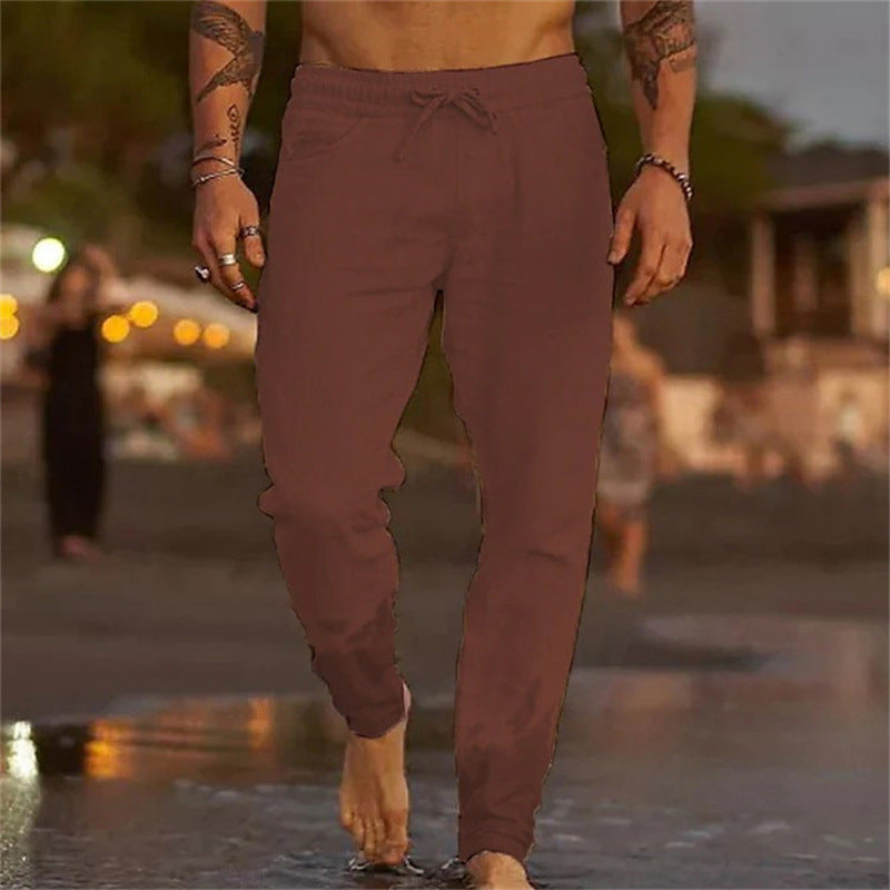 Shop Velvia | Casual Linen Pants for Men