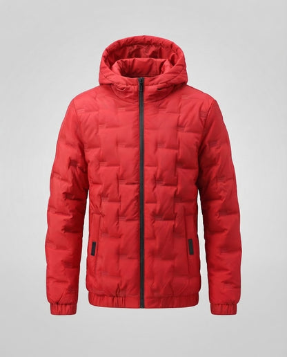 Men's Functional Quilted Jacket with Hood Shop Velvia