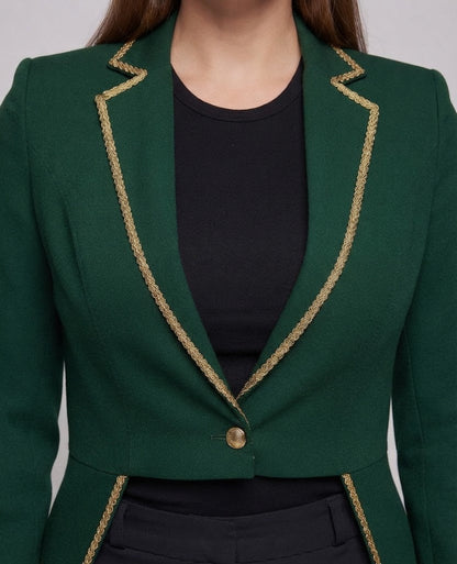 Ladies elegant tailcoat with ornate decorations Shop Velvia