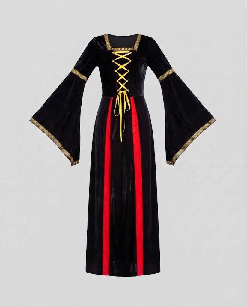 Women Medieval Wizard Dress Shop Velvia