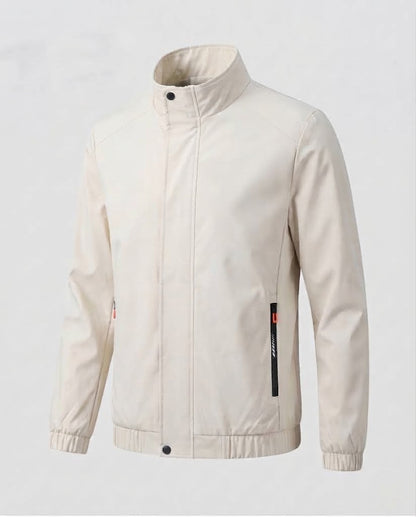 Men's Fashion Transitional Jacket with Practical Zipper Pockets Shop Velvia