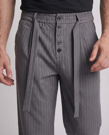 Men's Stylish Wide Fabric Pants Shop Velvia