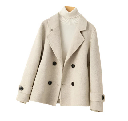 Shop Velvia | Beige Peacoat Women