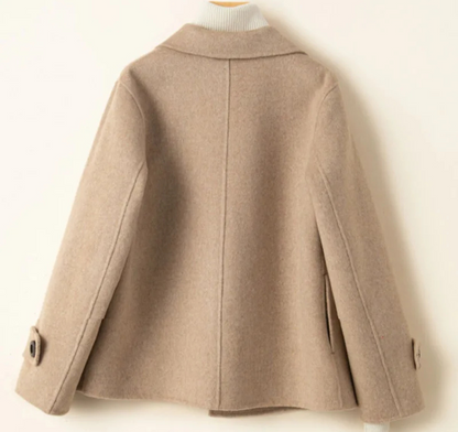 Shop Velvia | Beige Peacoat Women