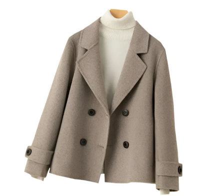 Shop Velvia | Beige Peacoat Women