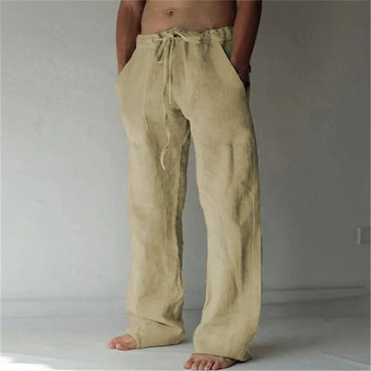 Shop Velvia | Men's Baggy Linen Pants