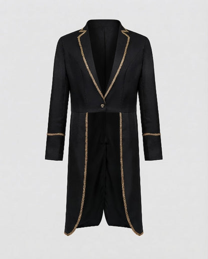 Ladies elegant tailcoat with ornate decorations Shop Velvia