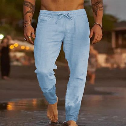 Shop Velvia | Casual Linen Pants for Men