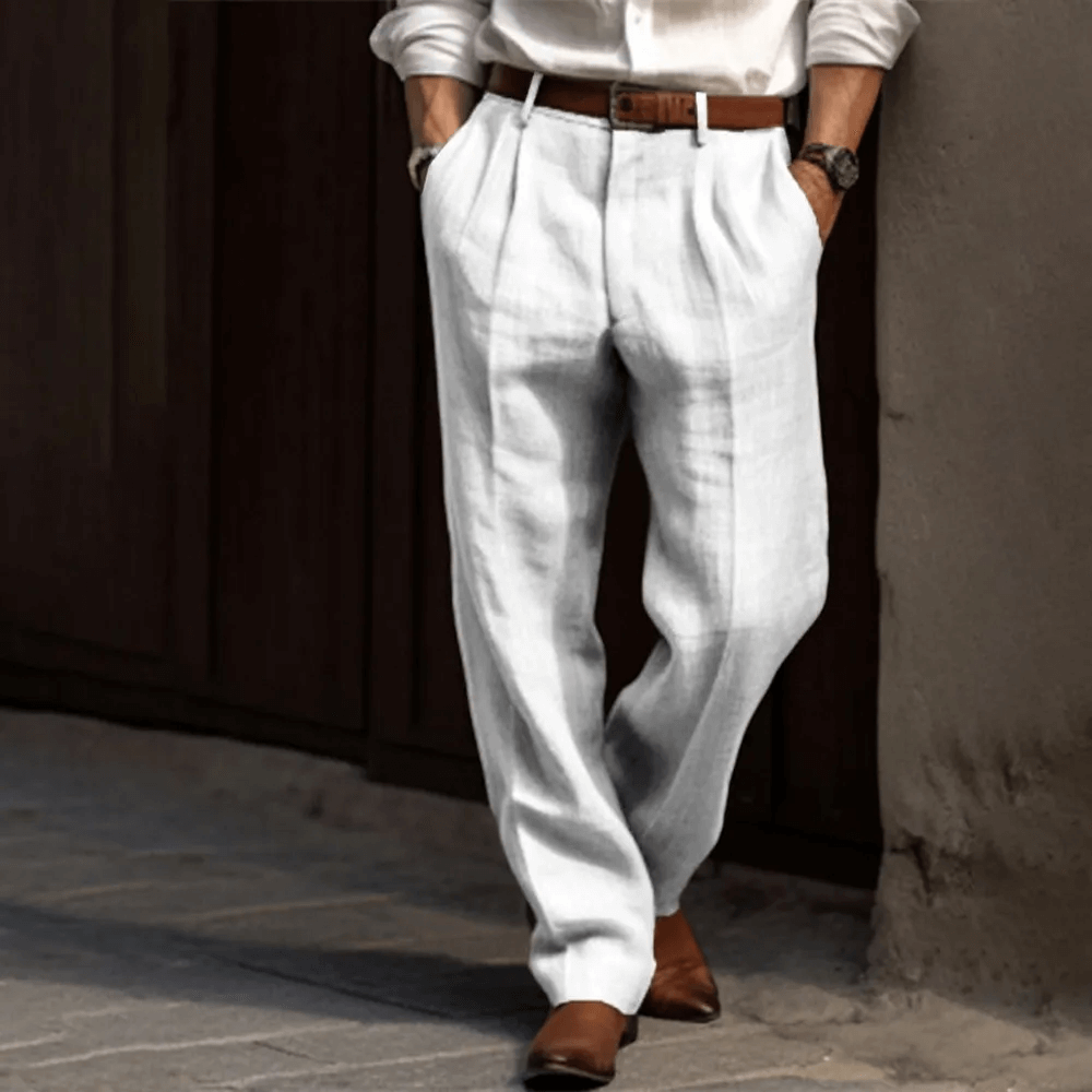 Men's Retro Pants in Loose Fit Style