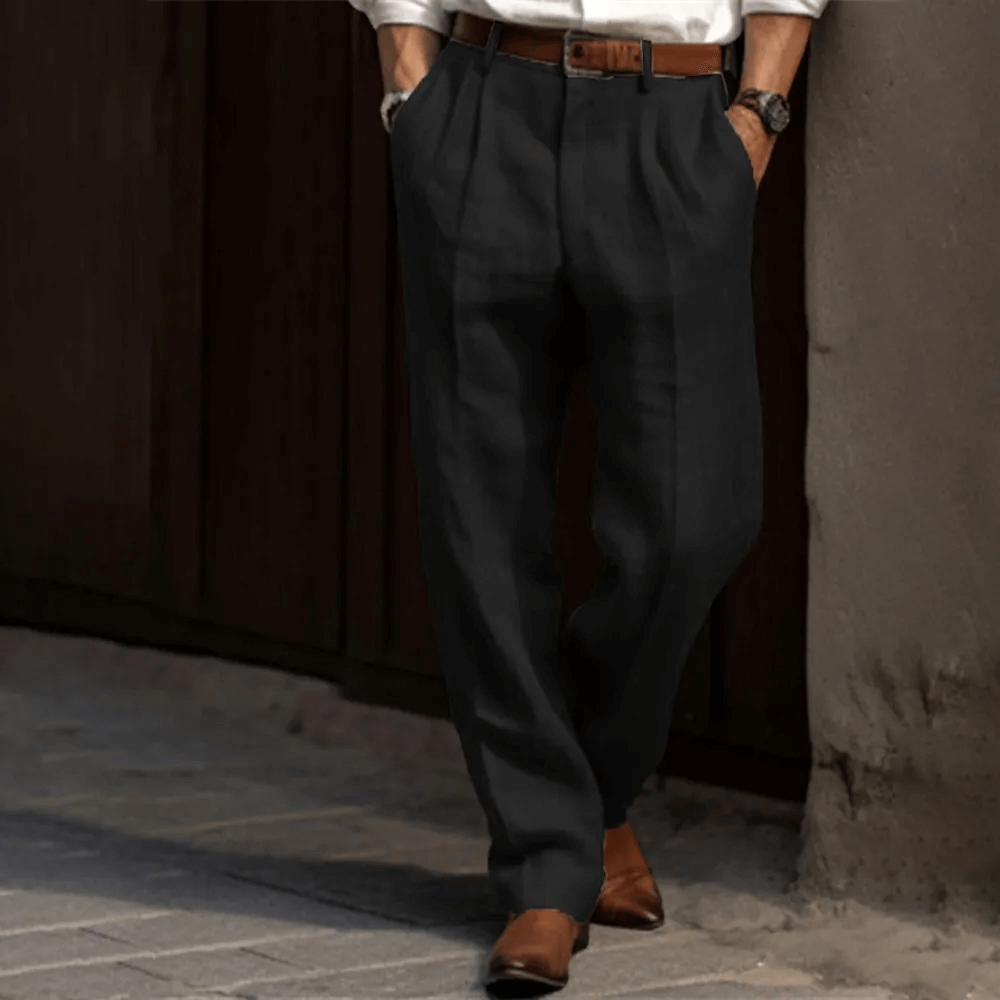 Men's Retro Pants in Loose Fit Style
