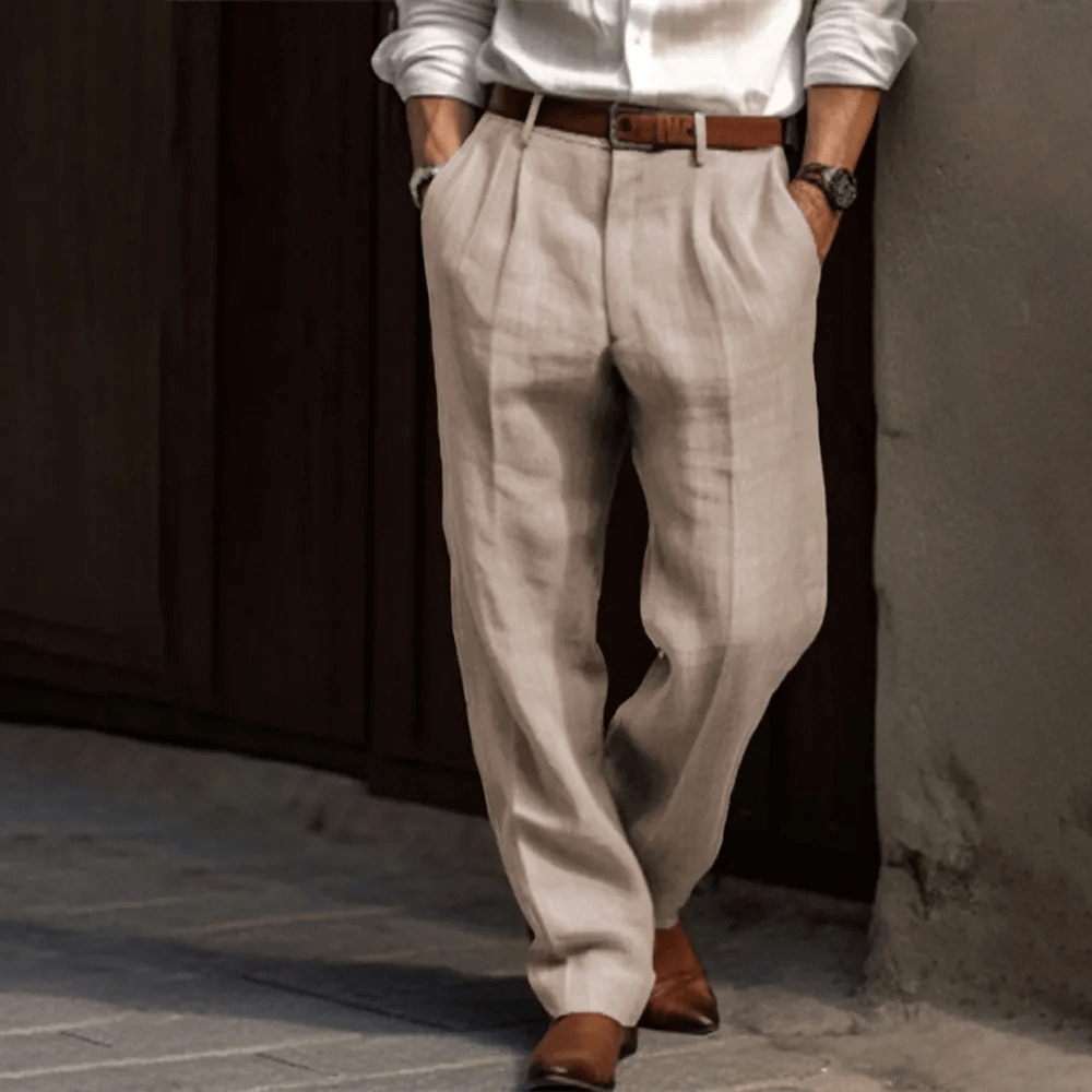 Men's Retro Pants in Loose Fit Style
