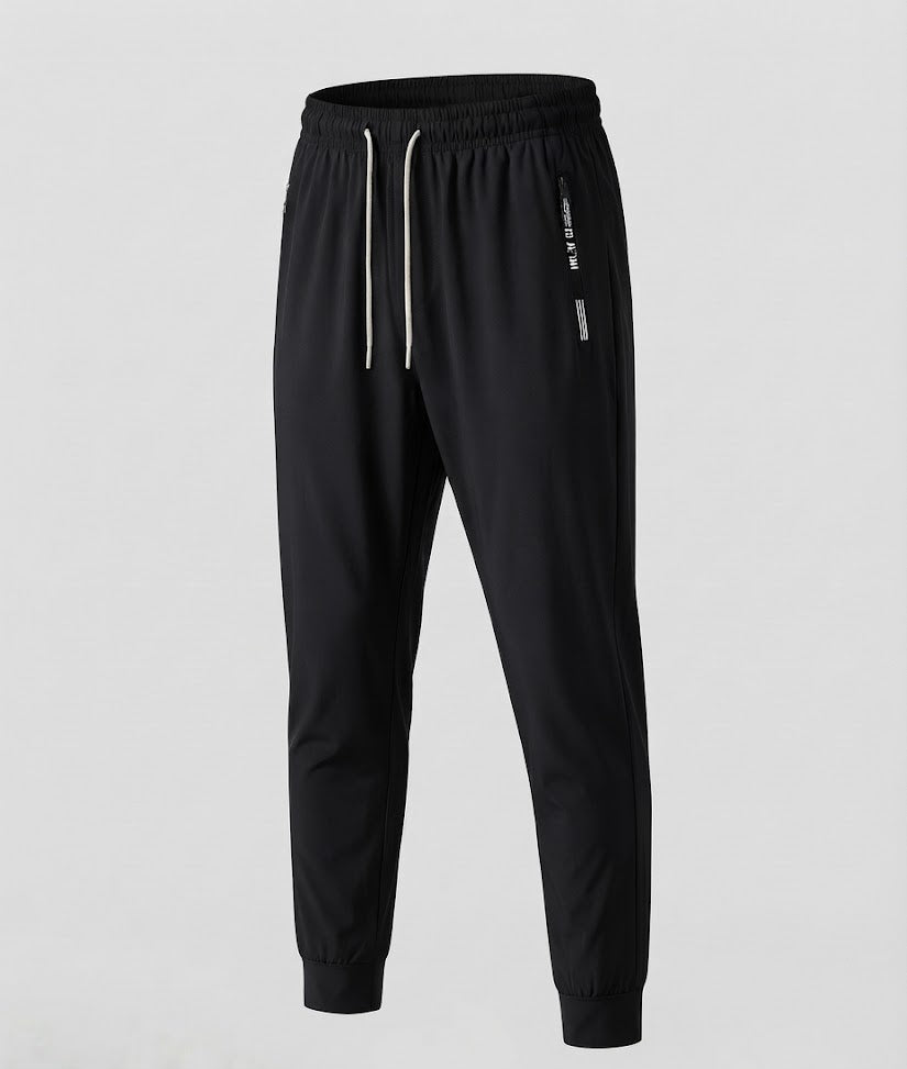 Men's Practical Jogging Pants with Zipper Shop Velvia