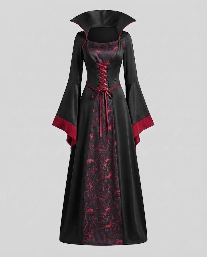 Women dramatic Vampire dress Shop Velvia