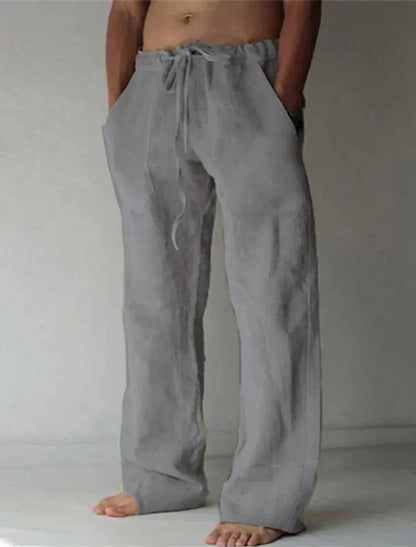 Shop Velvia | Men's Baggy Linen Pants