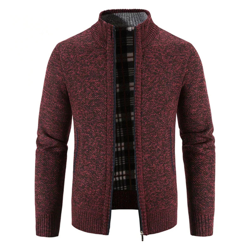 Shop Velvia | Men's Cardigan with Zipper Trachten