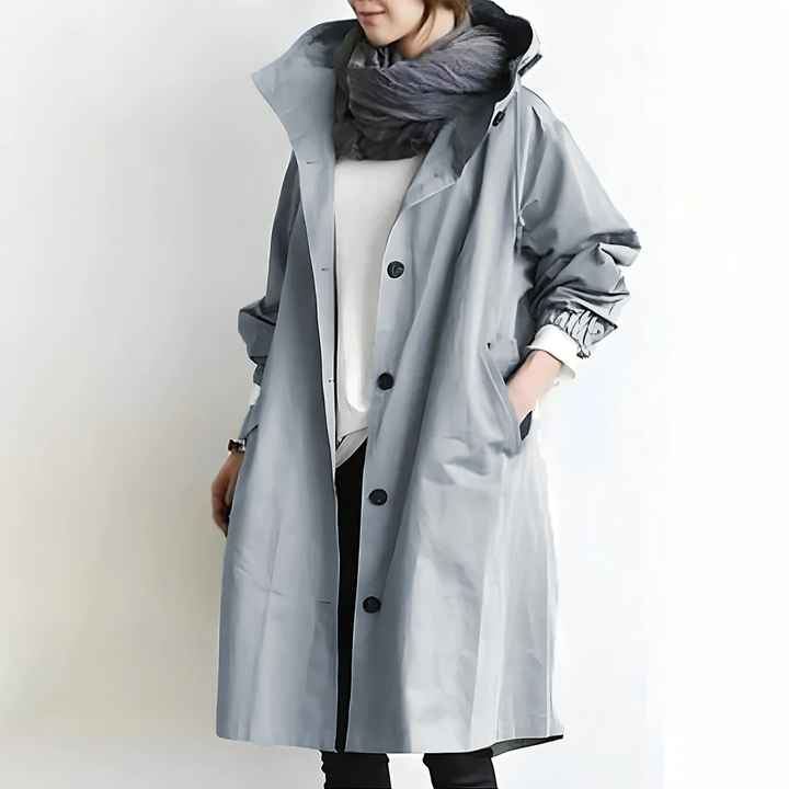 Shop Velvia | Waterproof Hooded Windbreaker