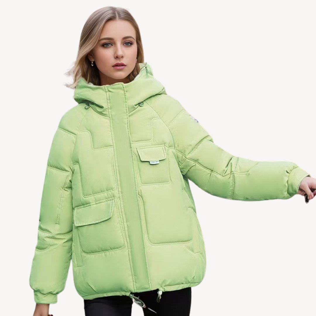 Shop Velvia | Puffer jacket women winter jacket