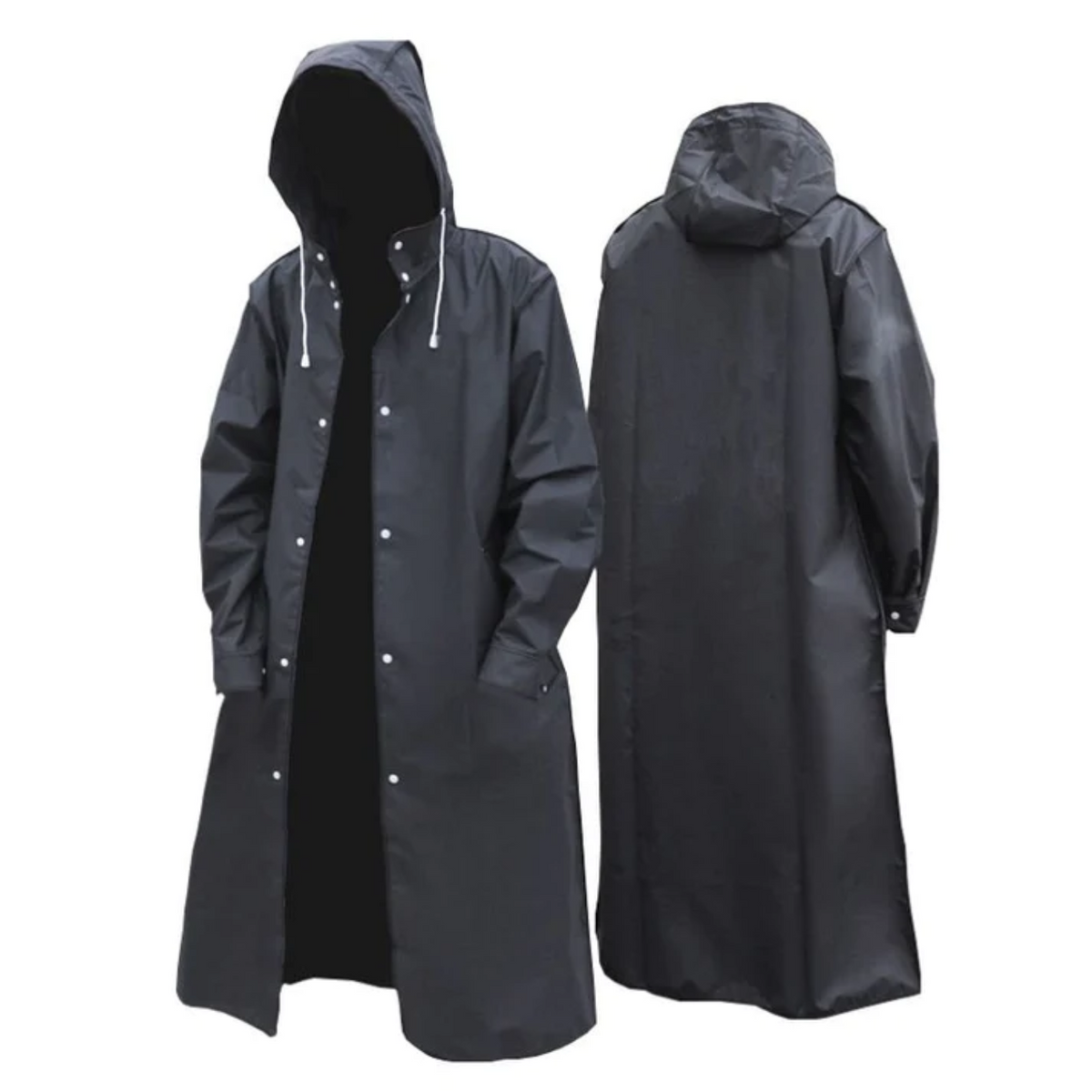 Shop Velvia | Longer waterproof raincoat for men with hood