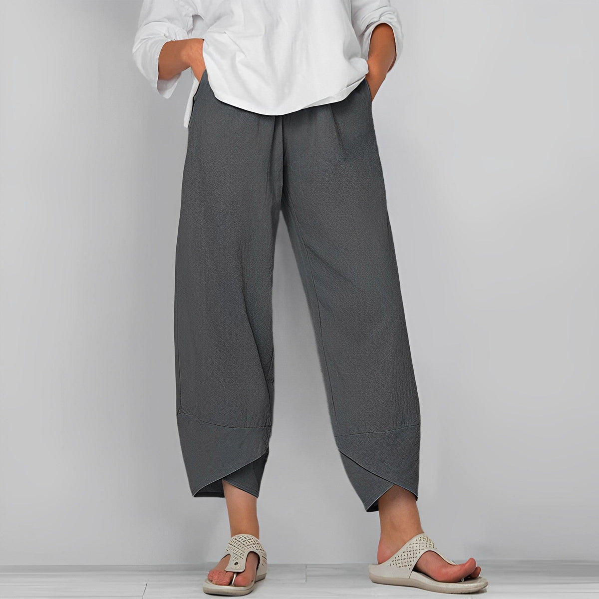 Shop Velvia | Casual Linen Pants for Women
