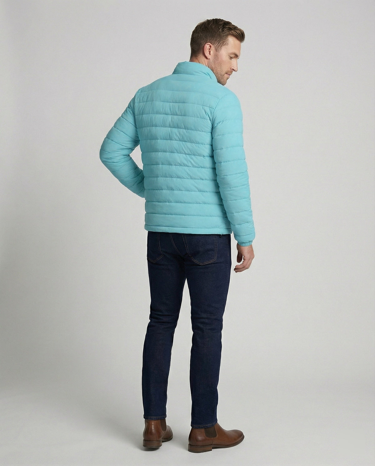 Shop Velvia | Men's Luxury Down Puffer Jacket - Warm & Stylish