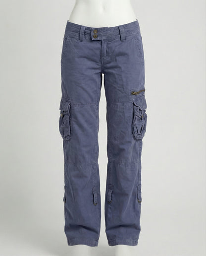 Shop Velvia - Elegant Cargo Pants for Women Modern Cut