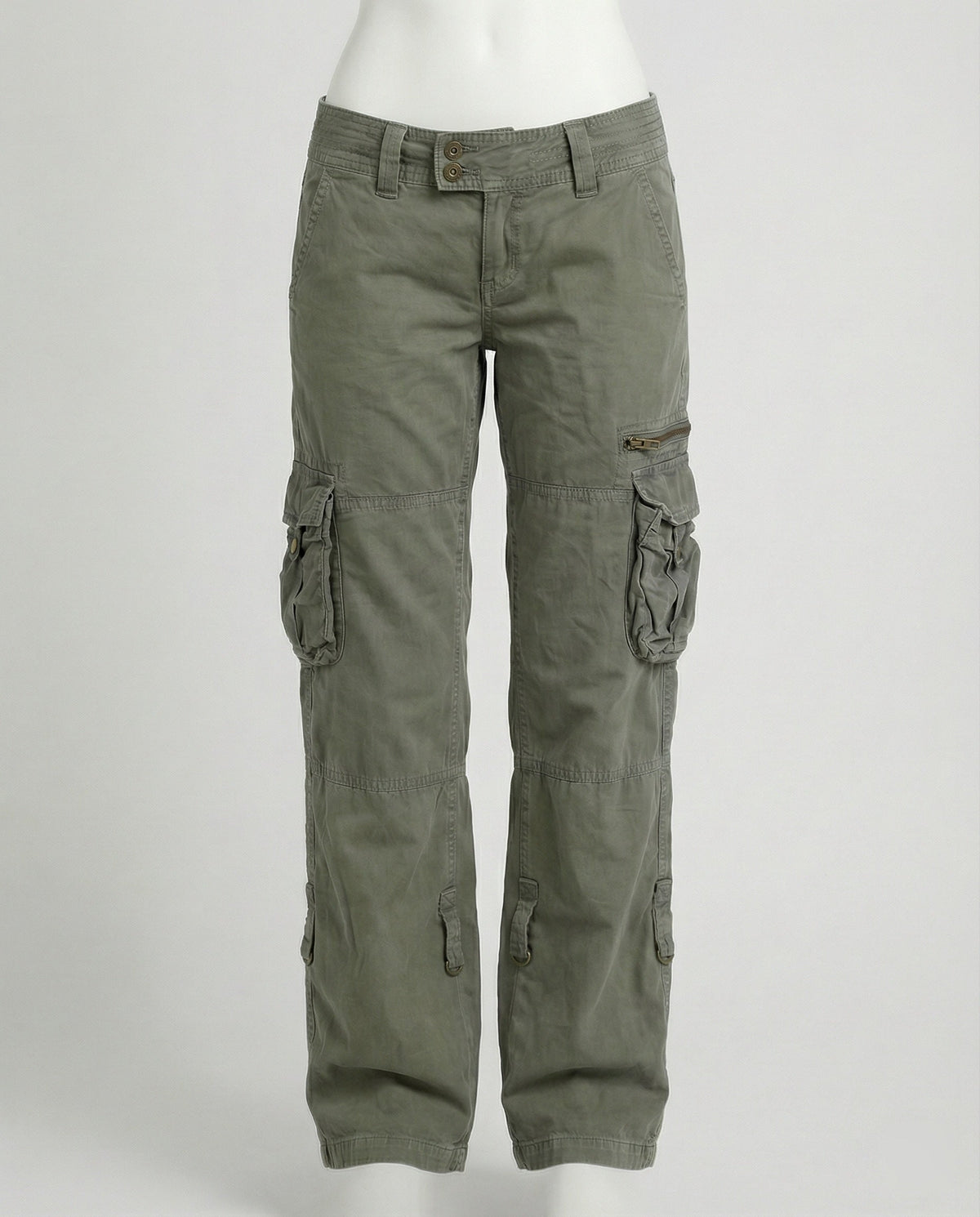 Shop Velvia - Elegant Cargo Pants for Women Modern Cut